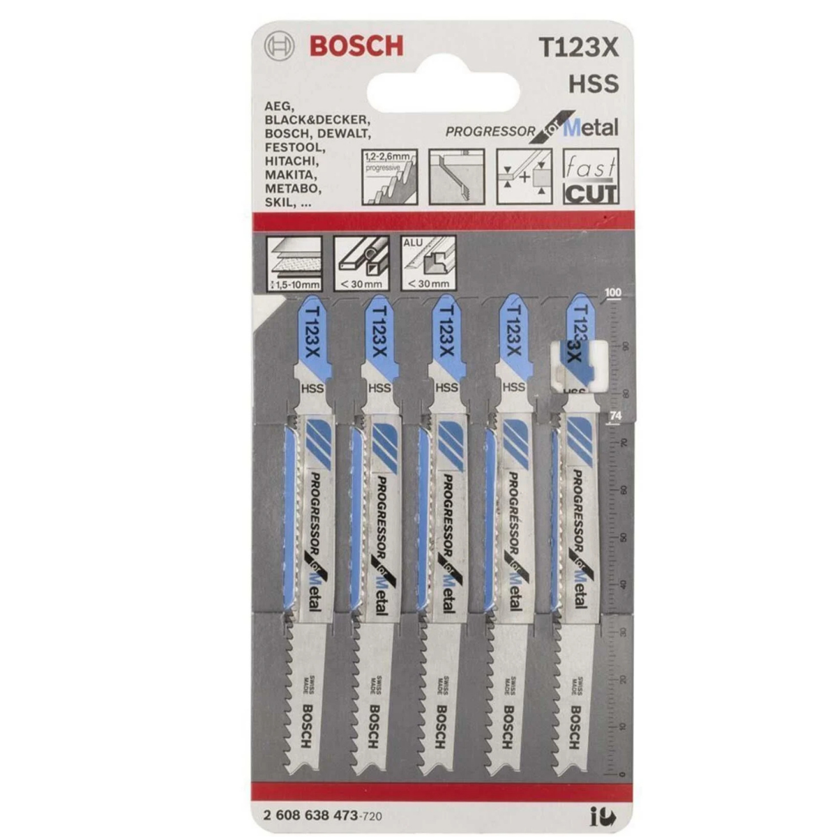 BOSCH DEKOBAJ TESTERESİ T123X
