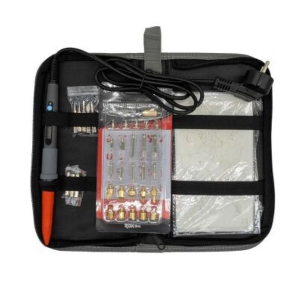 ROX WOOD PRO 46 PARÇA AHŞAP YAKMA SETİ 60 W