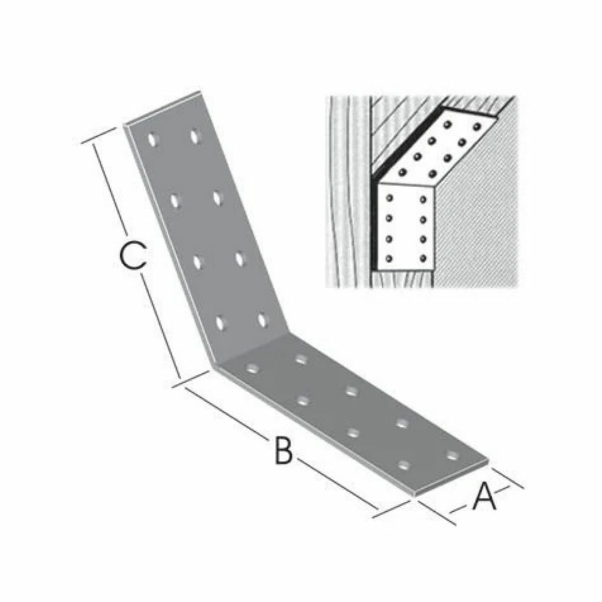 20X45X45 -90 DERECE KÖŞEBENT BEYAZ 20452