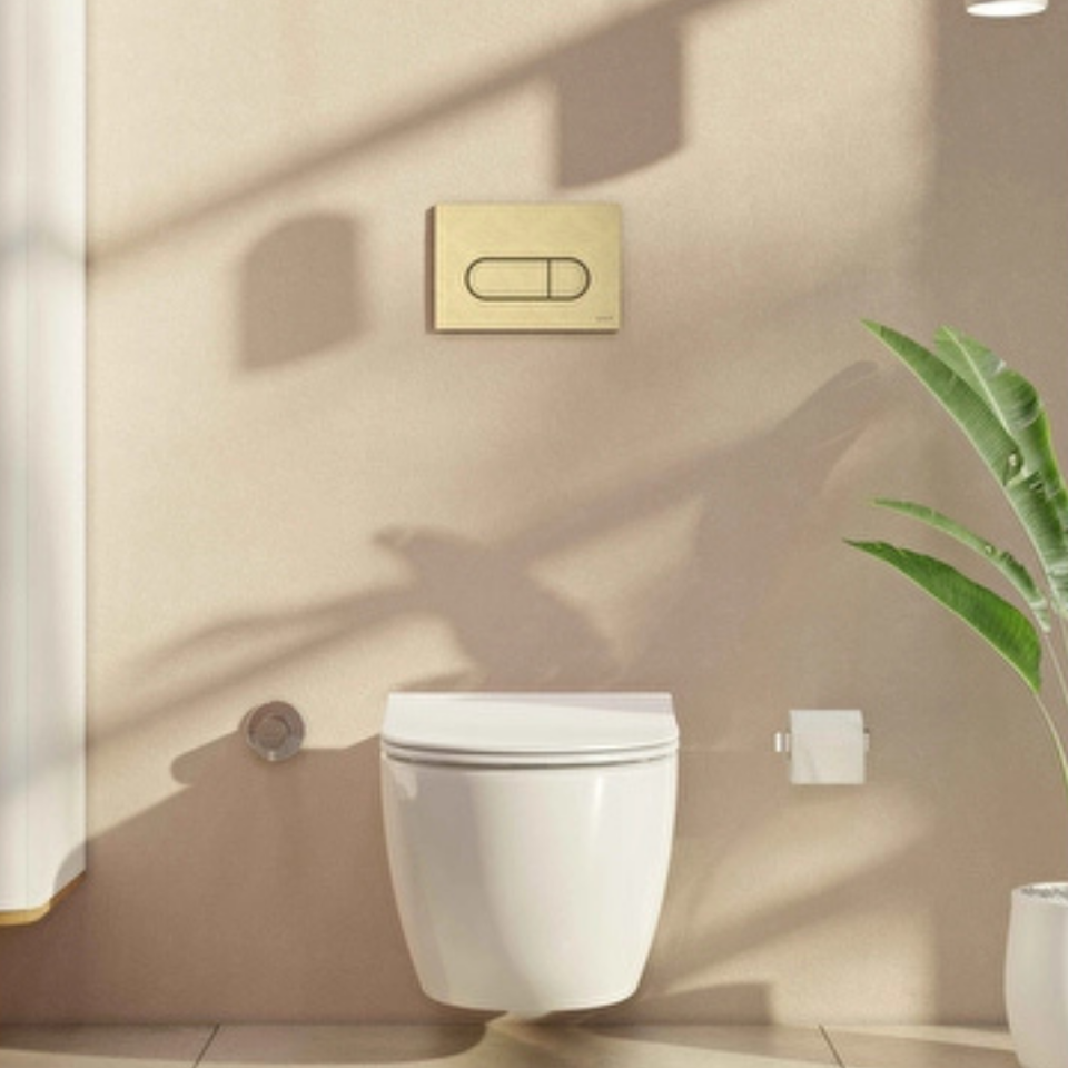 VİTRA ROOT ROUND KUMANDA PANELİ FIRÇALI ALTIN 740-2225