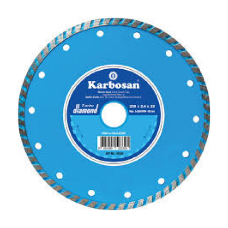 KARBOSAN TURBO ELMAS KES.180-MAVİ-50320 950320