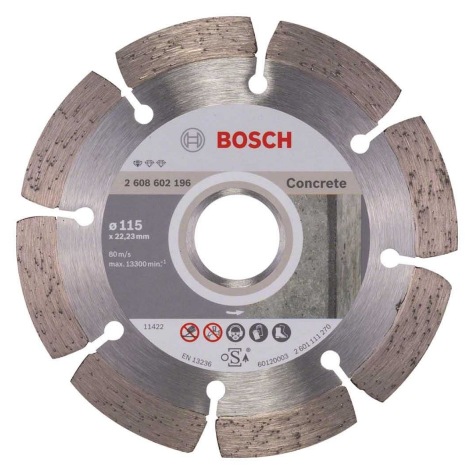 BOSCH 115 MM BETON KESME