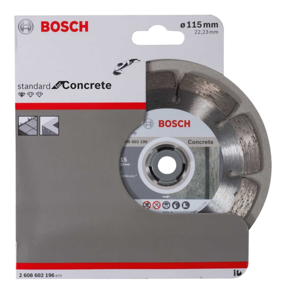 BOSCH ELMAS BIÇAK 115 MM BETON