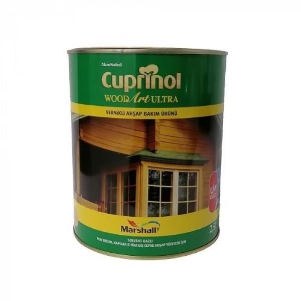CUPRINOL VERNİK AHŞAP BAKIM KORUMA CEVİZ AĞACI 2,5 LT