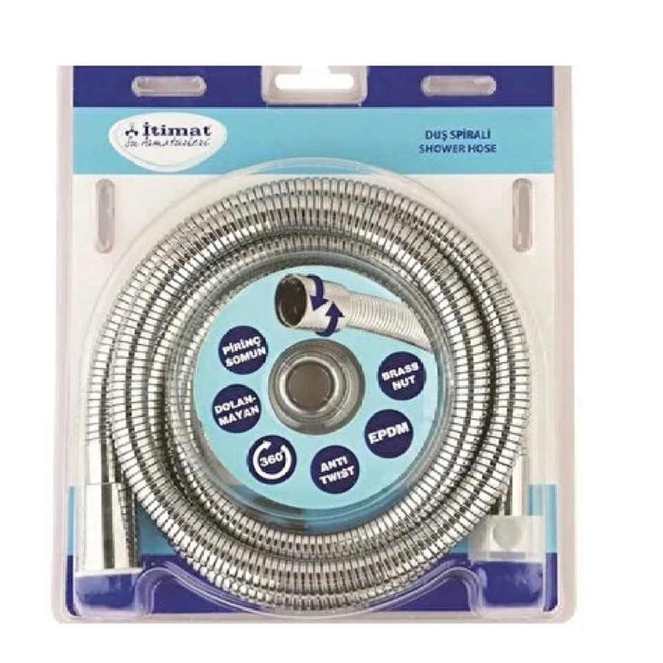 İTİMAT KENETLİ ESNEK DUŞ SPİRALİ 65 CM 406