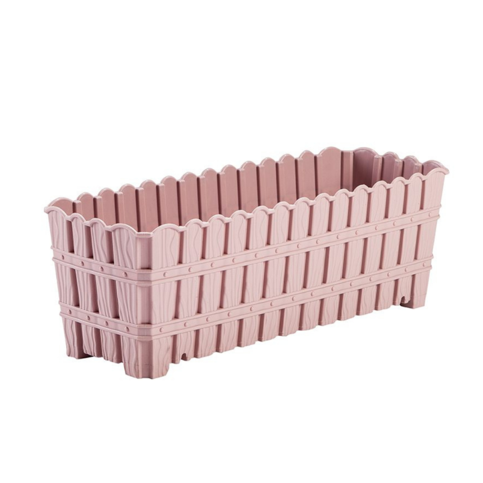 VİOLET 50 CM BAMBU BALKON SAKSI 1060