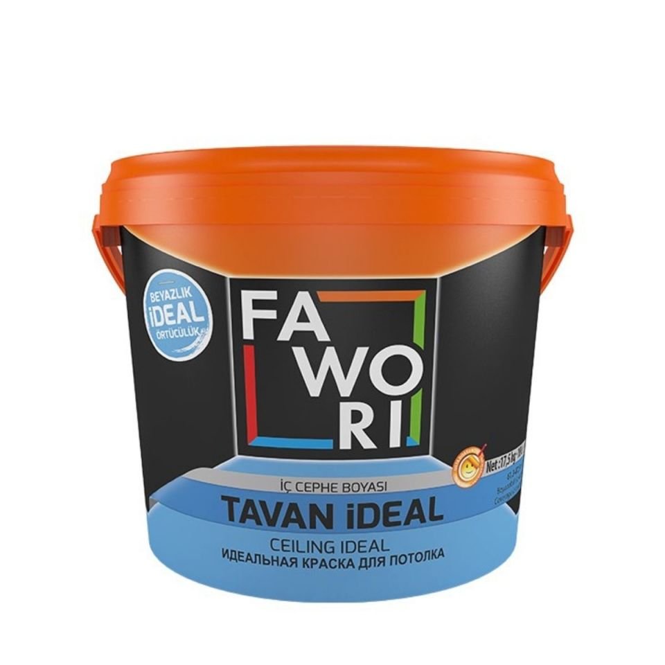 FAWORİ TAVAN BOYASI İDEAL 10KĞ