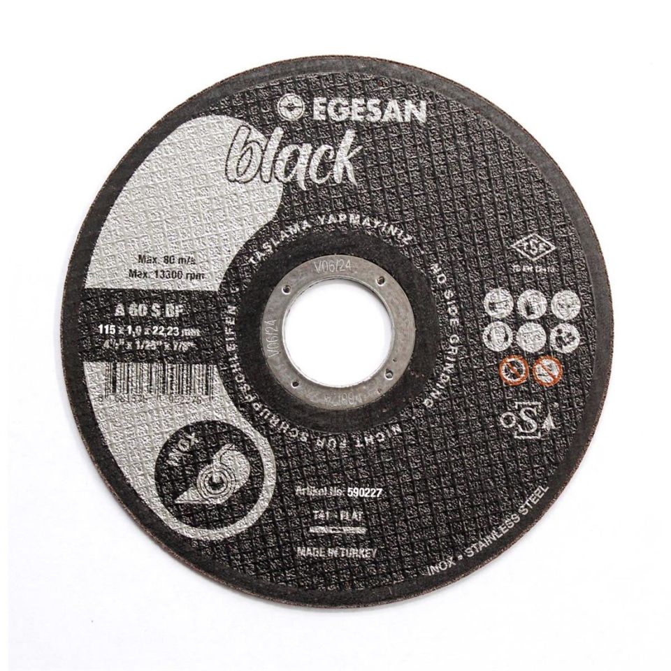 EGESAN KROM KESİCİ BLACK 115 MM 590227