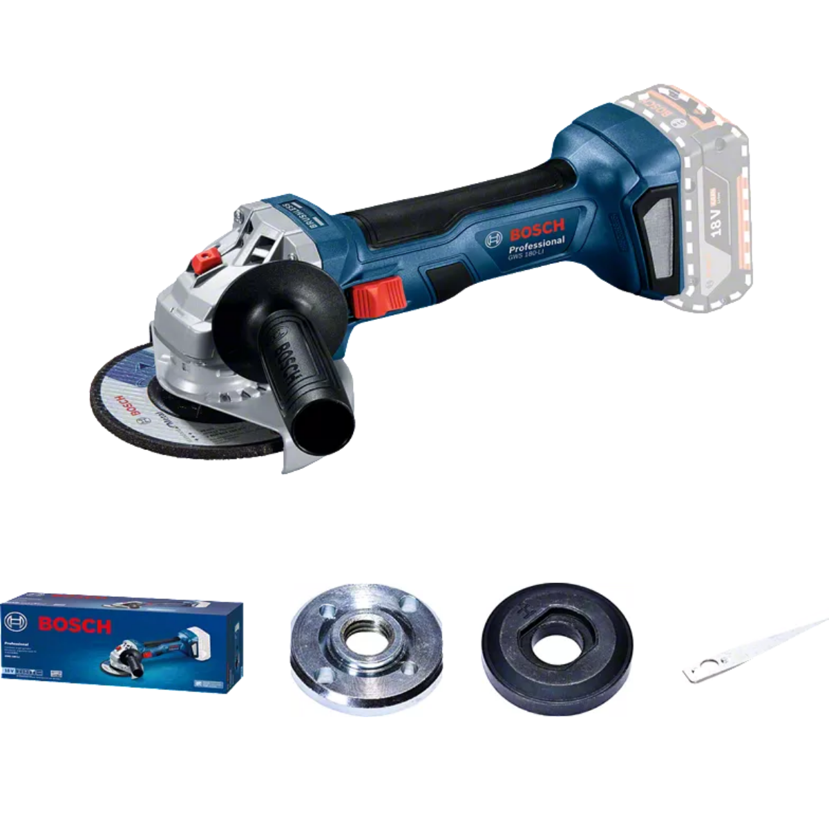 BOSCH GWS 180 LI AKÜLÜ TAŞLAMA MAK.