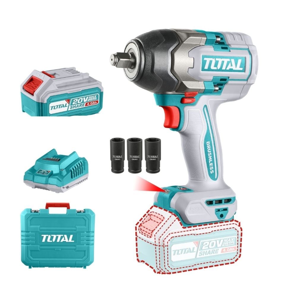 TOTAL AKÜLÜ SOMUN SÖKME 850NM TIWLI2085E