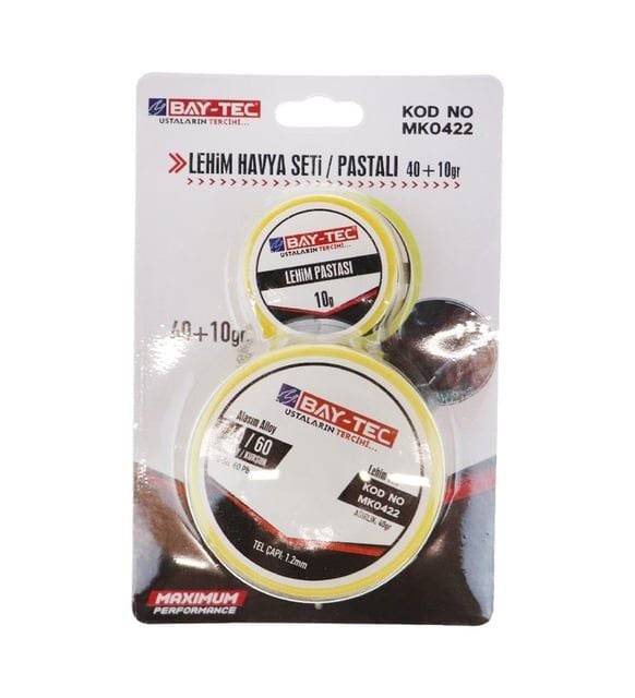 BAY-TEC LEHİM HAVYA SETİ MAKARA + PASTA