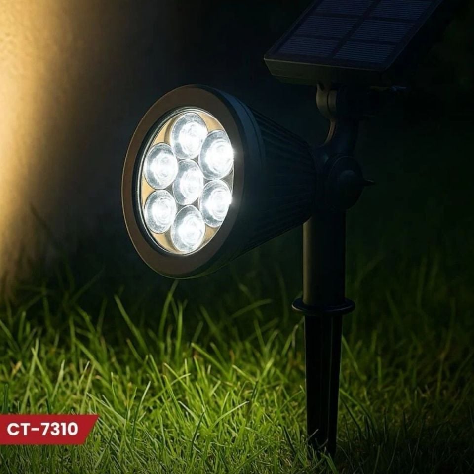 CATA SOLAR BAHÇE ARMATÜRÜ 18W AMBER CT-7320