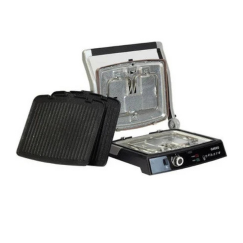 GOSSO ELEKTRİKLİ TOST MAKİNASI MAKASLI ROSE GOLD