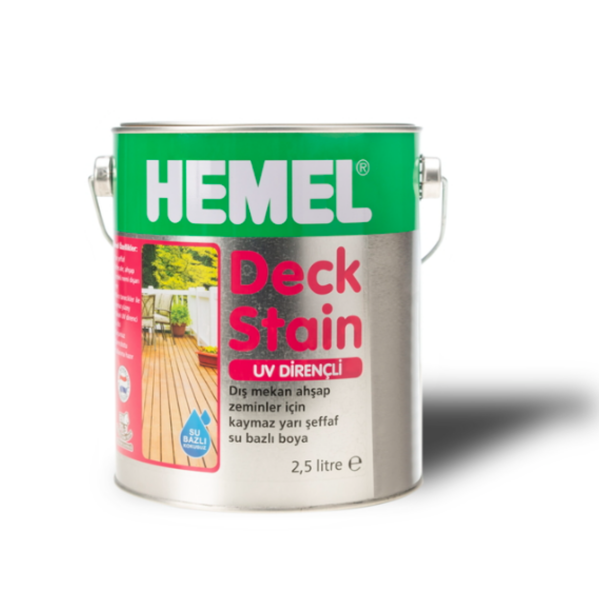 HEMEL DECK STAİN  TEAK 2,5 LT