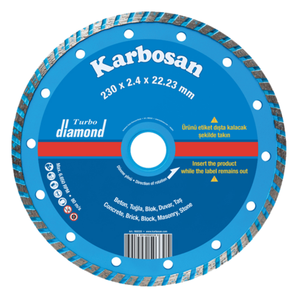 KARBOSAN BETON 230 MM 50330 950330