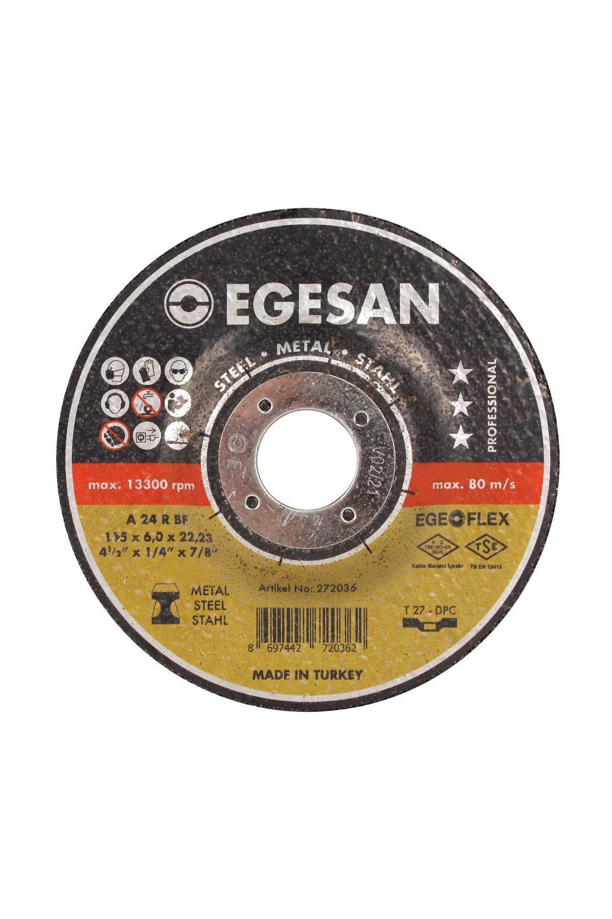 EGESAN METAL TAŞLAMA 115 LİK 272036