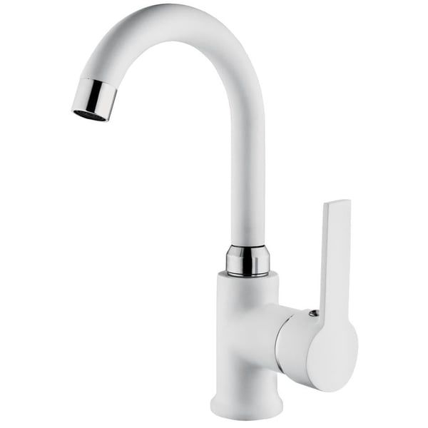 İTİMAT İDEA WHİTE KISA KUĞU MİX LAVABO BATARYASI 563K.CW