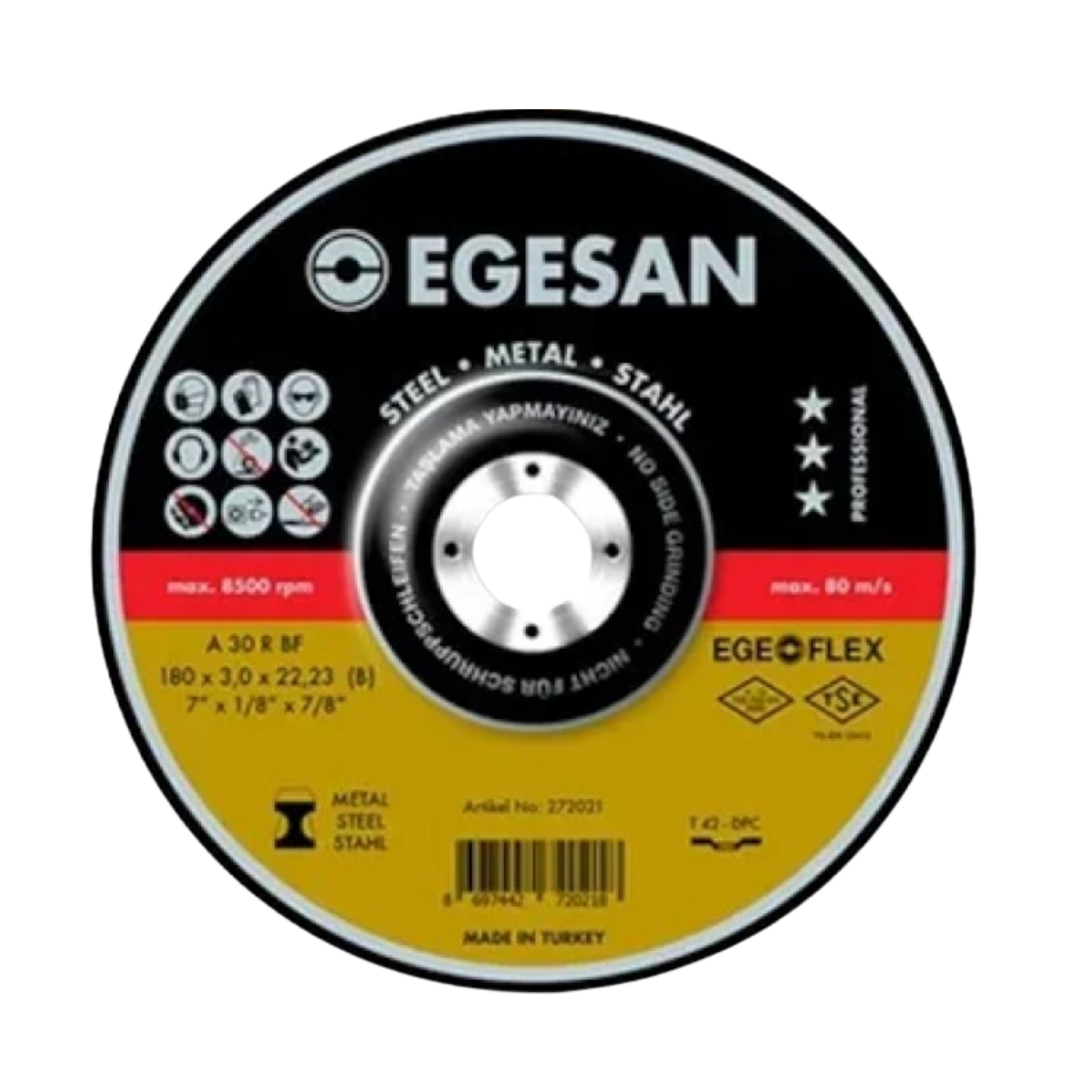 EGESAN METAL TAŞLAMA 180 LİK 272044