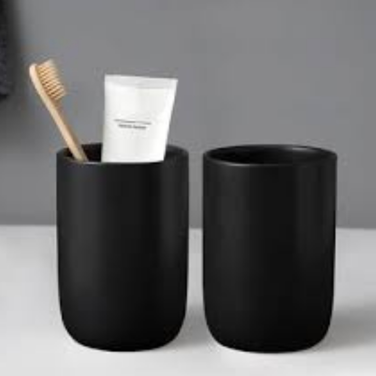 KARLİM NAME DİŞ FIRÇALIK MAT SİYAH S34002