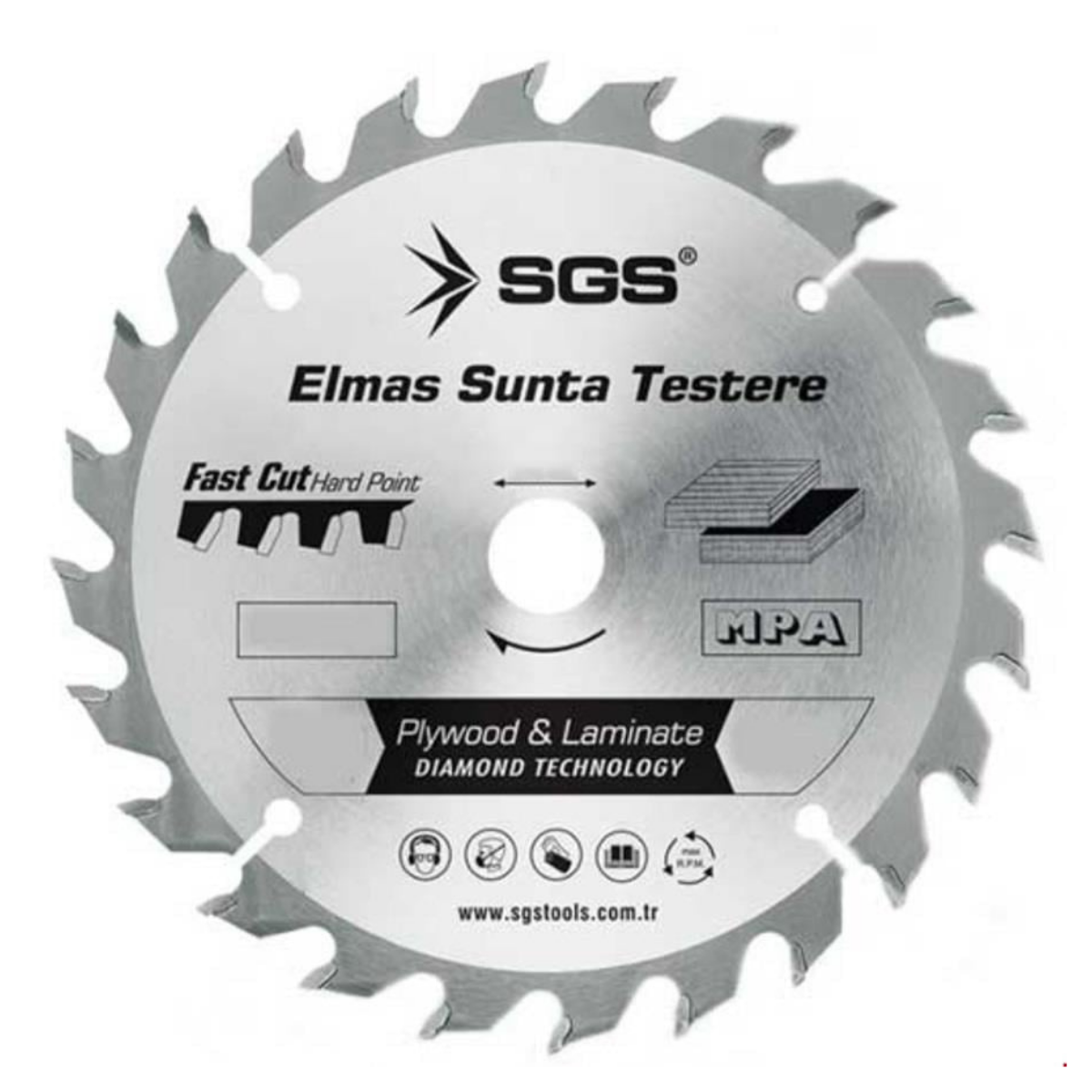 SGS ELMAS SUNTA TESTERE 150X24TX30 3003