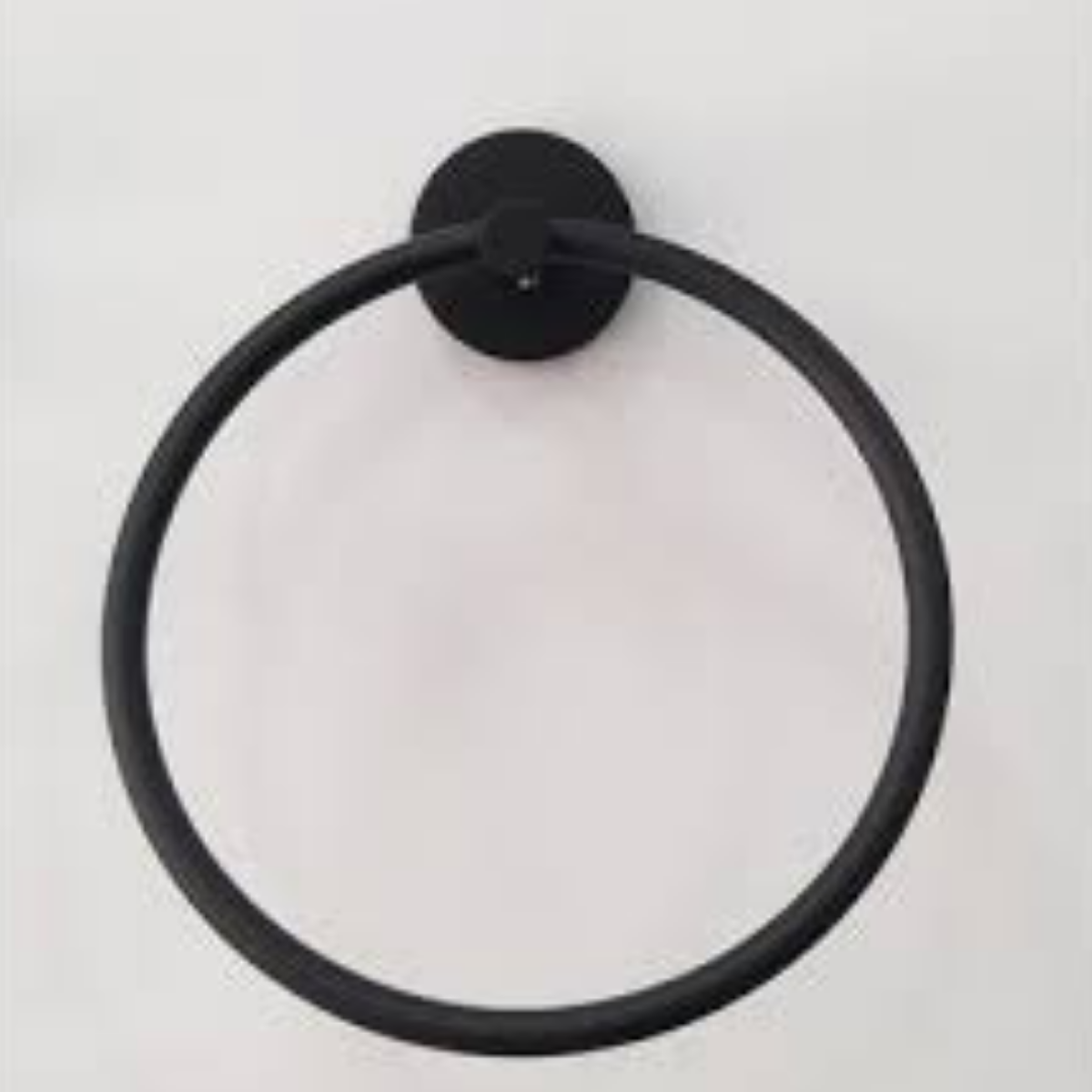 KARLİM YUVARLAK HAVLULUK MAT SİYAH S34007