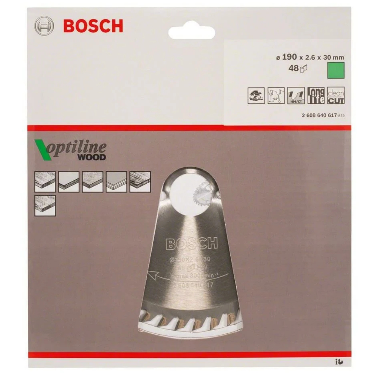 BOSCH 190X30 MM 48 DİŞ