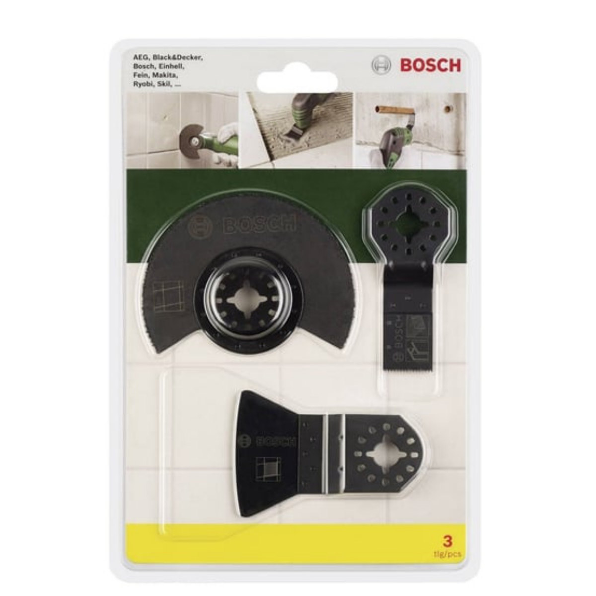 BOSCH SERAMİK KESME SETİ 3 LÜ 2607017324