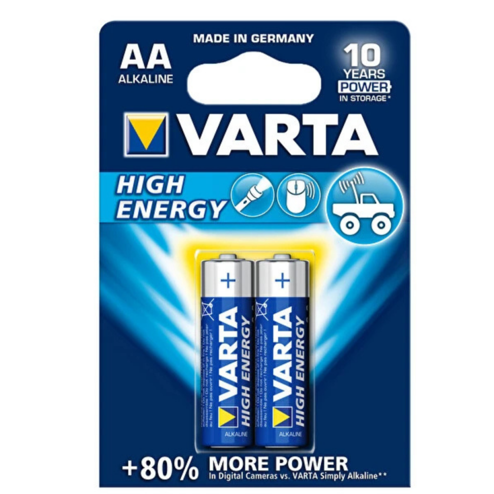 VARTA HİGH ENERGY KALEM PİL 2 Lİ