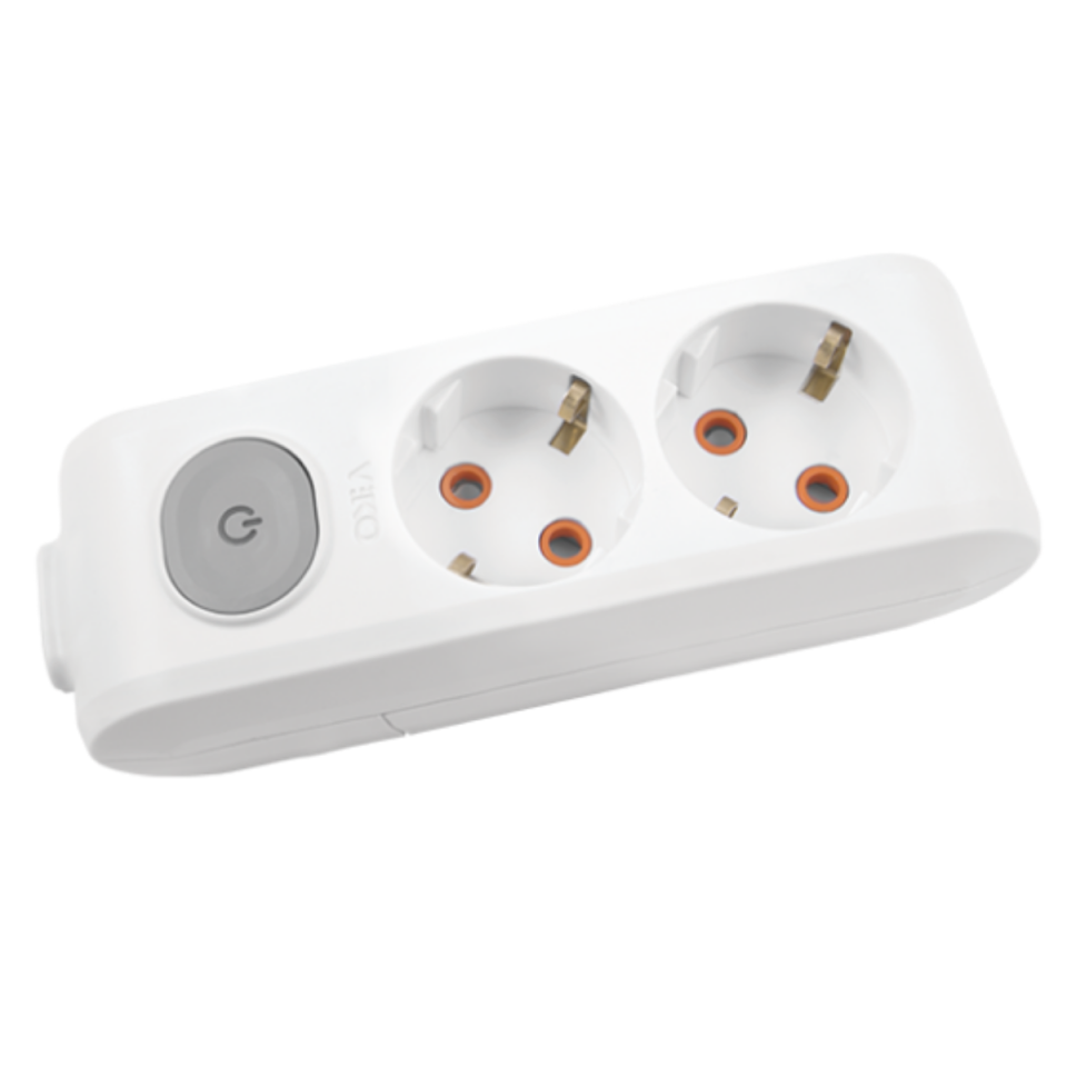 Vİ-KO MULTİ LED 2 Lİ ANH.GRUP PRİZ 90 1X 72 00