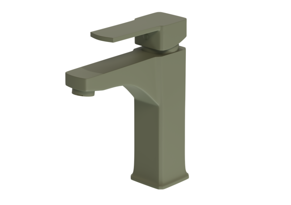 BELİNZA CUBIC LAVABO BATARYASI YOSUN YEŞİL