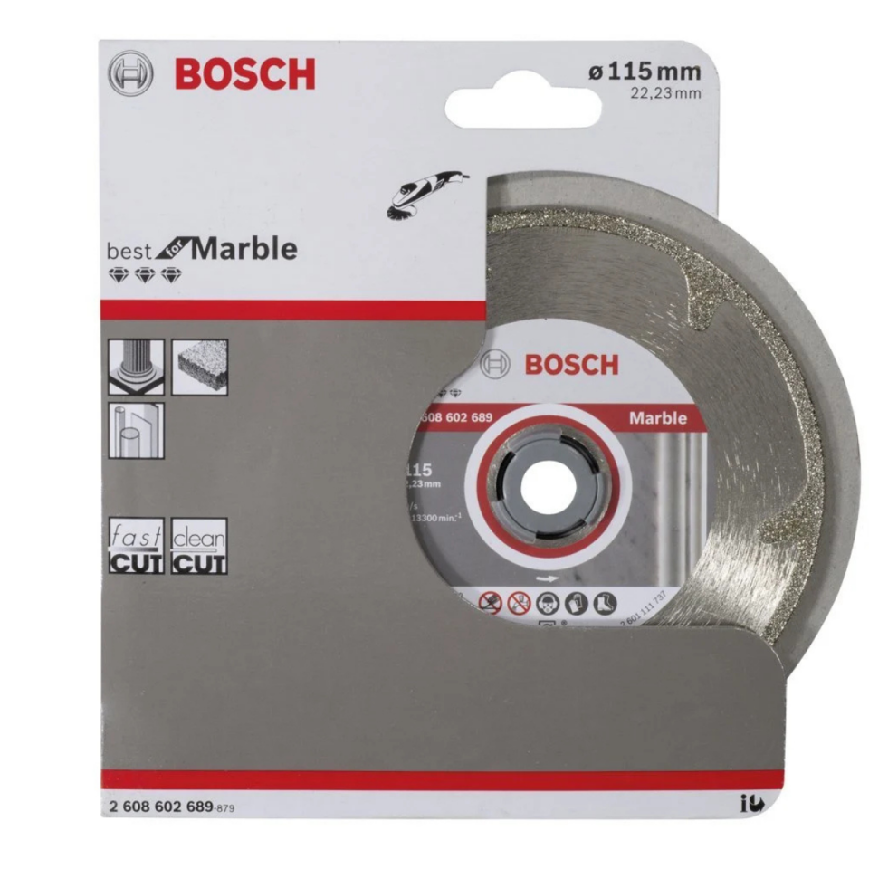BOSCH ELMAS MERMER KESİCİ 115 MM 2608602689