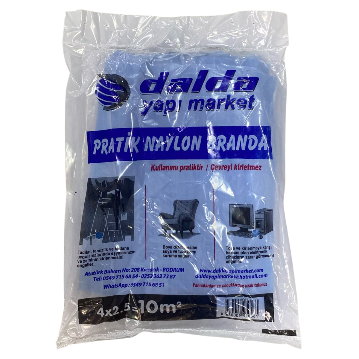 DALDA KALIN PRATİK ÖRTÜ 10 MT