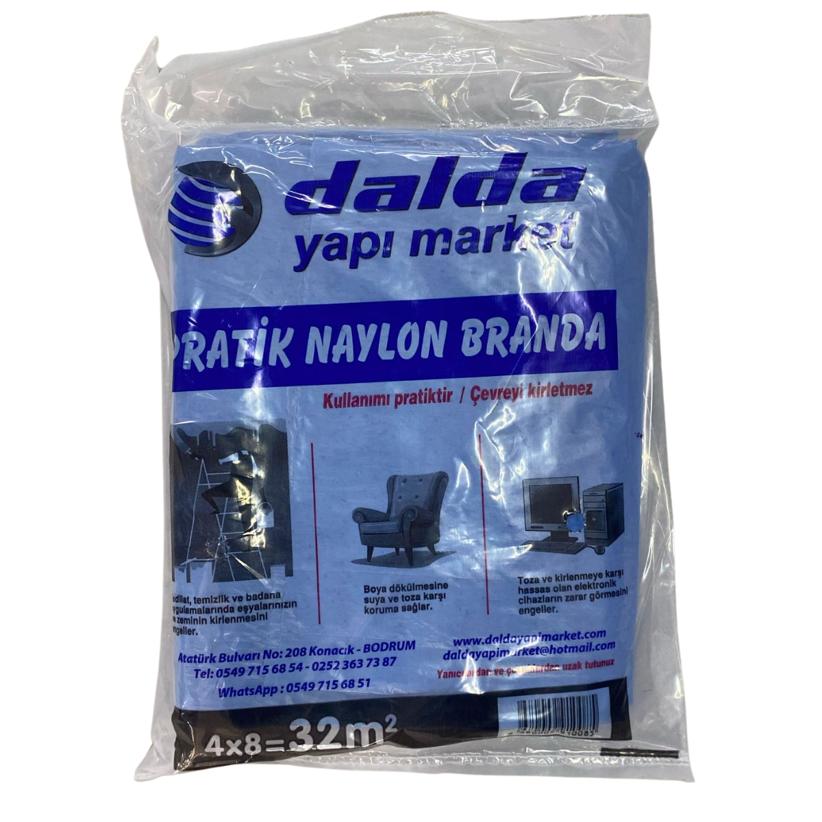 DALDA KALIN PRATİK ÖRTÜ 32 MT