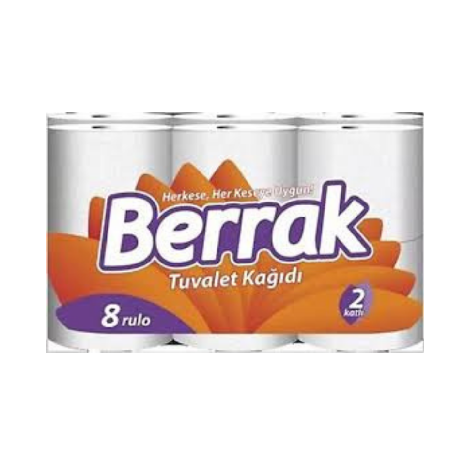 BERRAK TUVALET KAĞIDI 8 Lİ