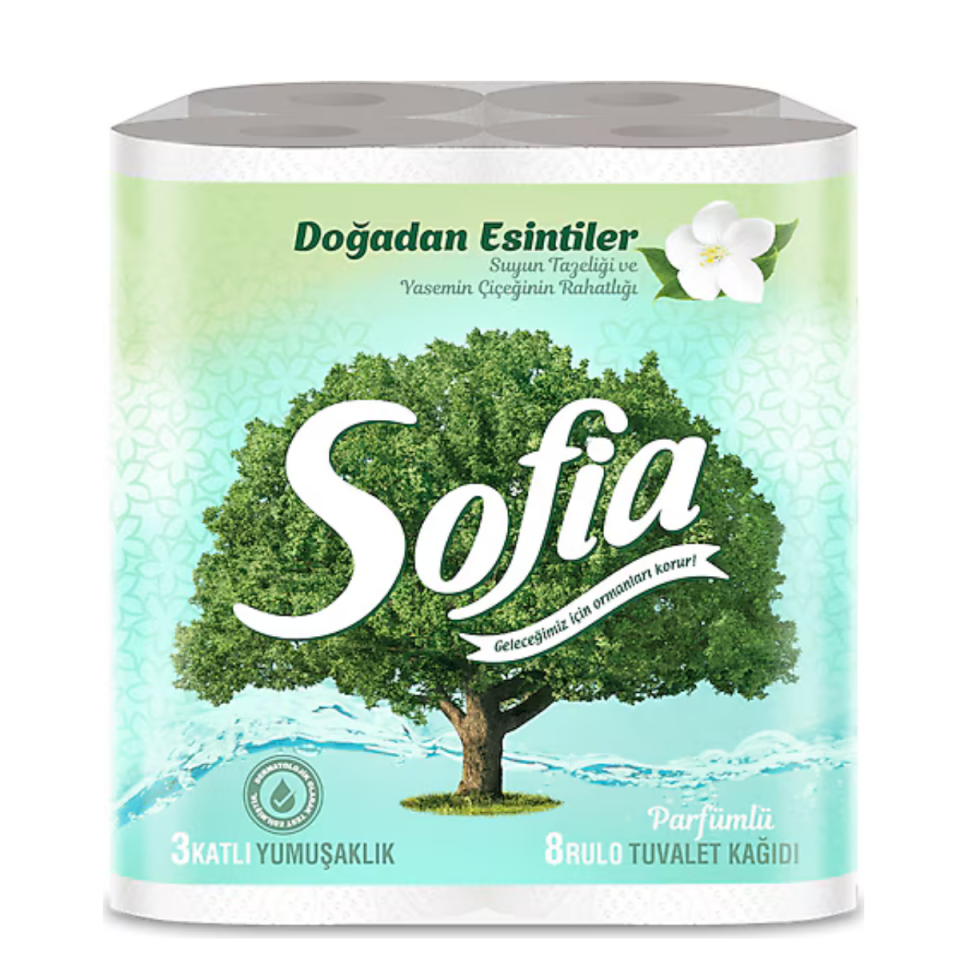SOFİA TUVALET KAĞIDI 8 Lİ