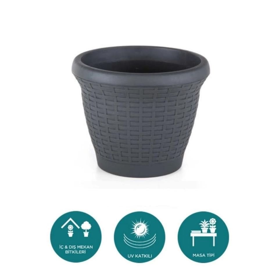 SAKSI HASIR NO:2 ANTRASİT 6 LT.