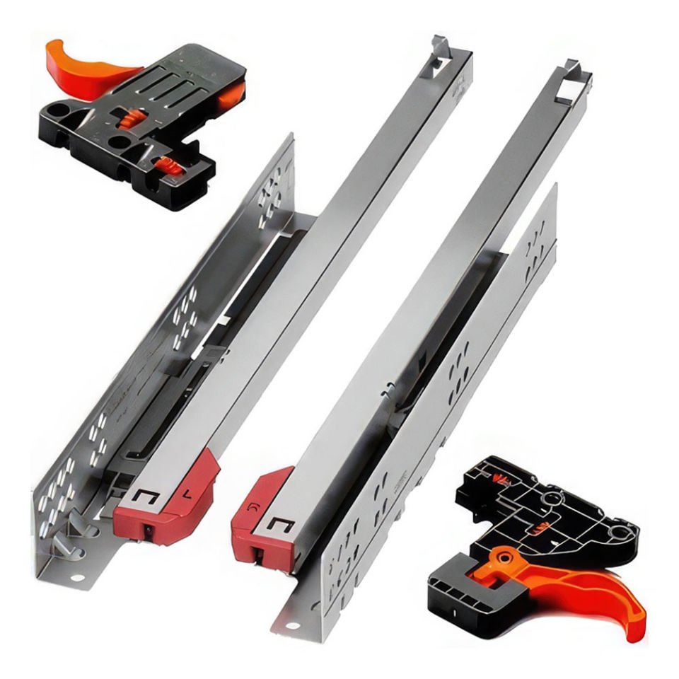 SAMET ÇEKMECE RAYI 45 CM TEK AÇILIM 127221305