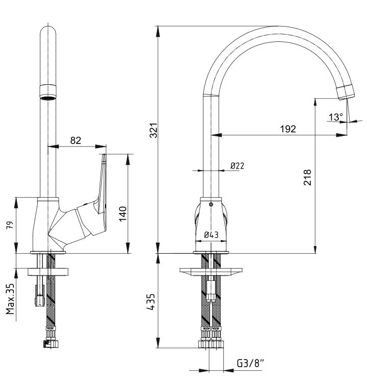 ECA SPYLOS EVİYE BATARYASI 102118136