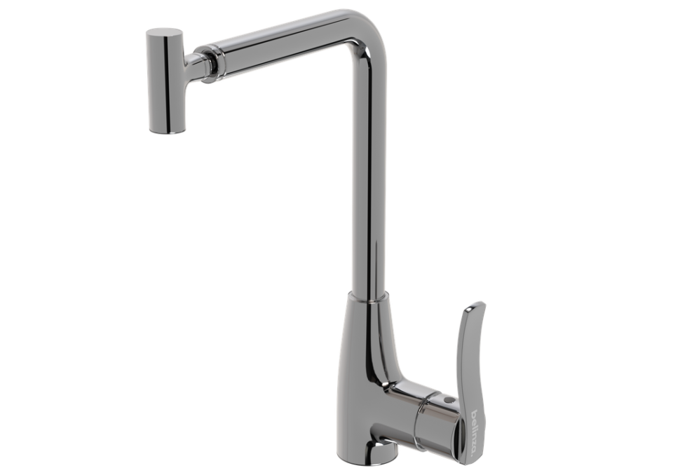 BELİNZA CARİN EVİYE BATARYASI HAREKETLİ PERLA-KROM 10420-K