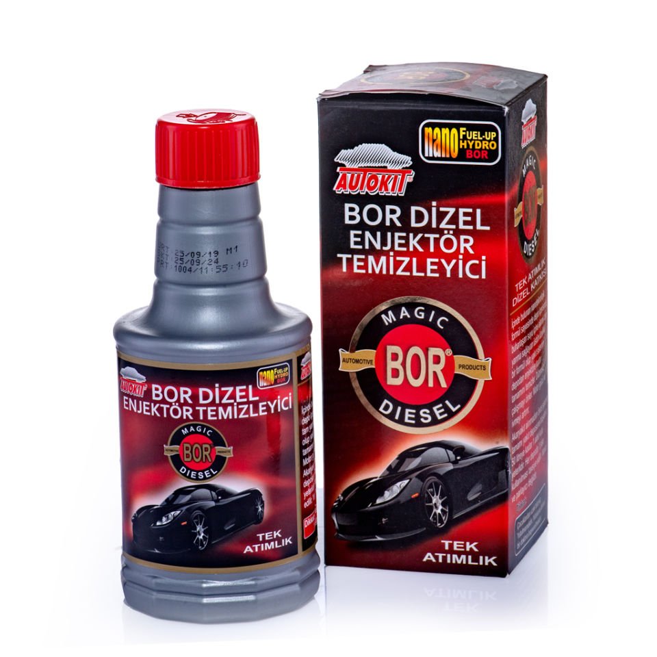 AUTOKIT BOR DİZEL ENJEKTÖR TEMİZLEYİCİ 250 ML FA1-199