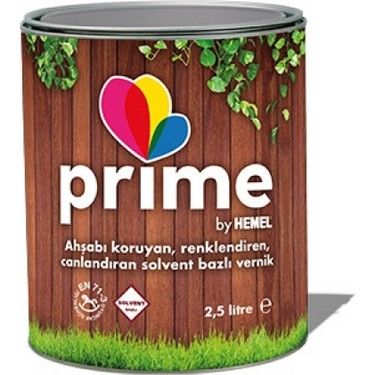 HEMEL PRİME VERNİK NATUREL 2,5 LT