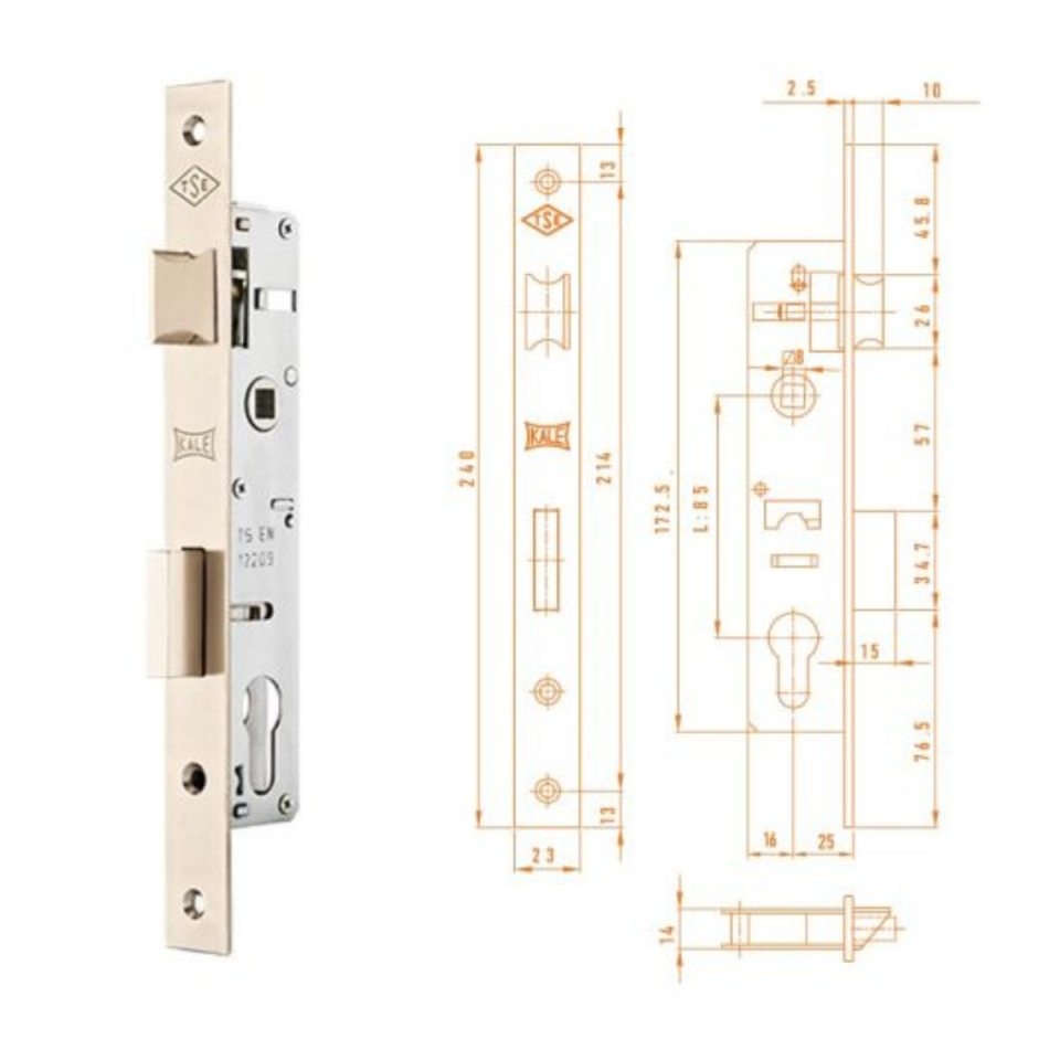 KALE SİL.KİLİT 153 U 25
