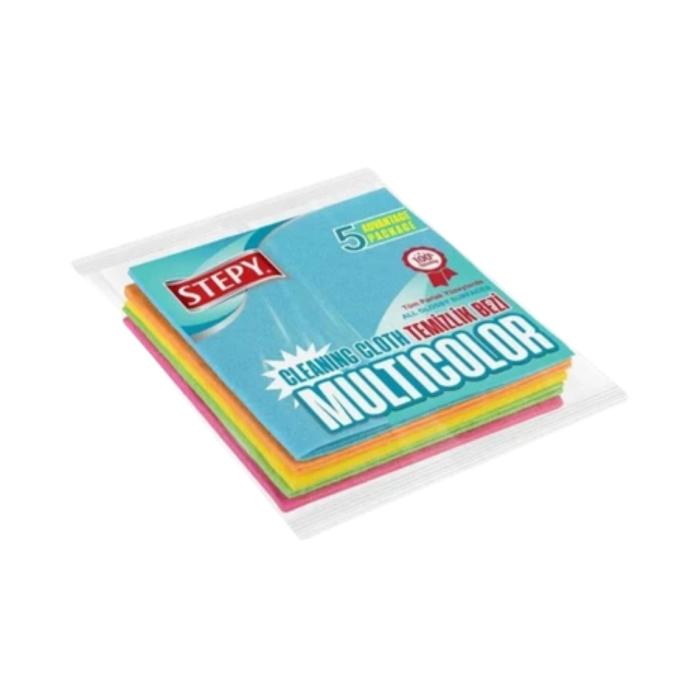 STEPY RENKLİ 5 Lİ BEZ