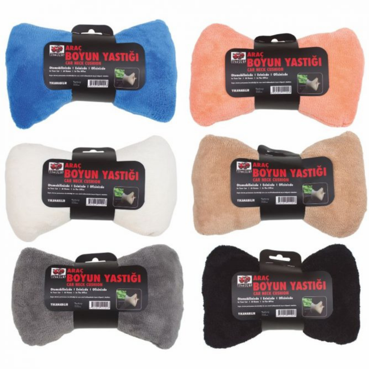 AUTOKIT ARAÇ BOYUN YASTIĞI KEMİK FA2-1104