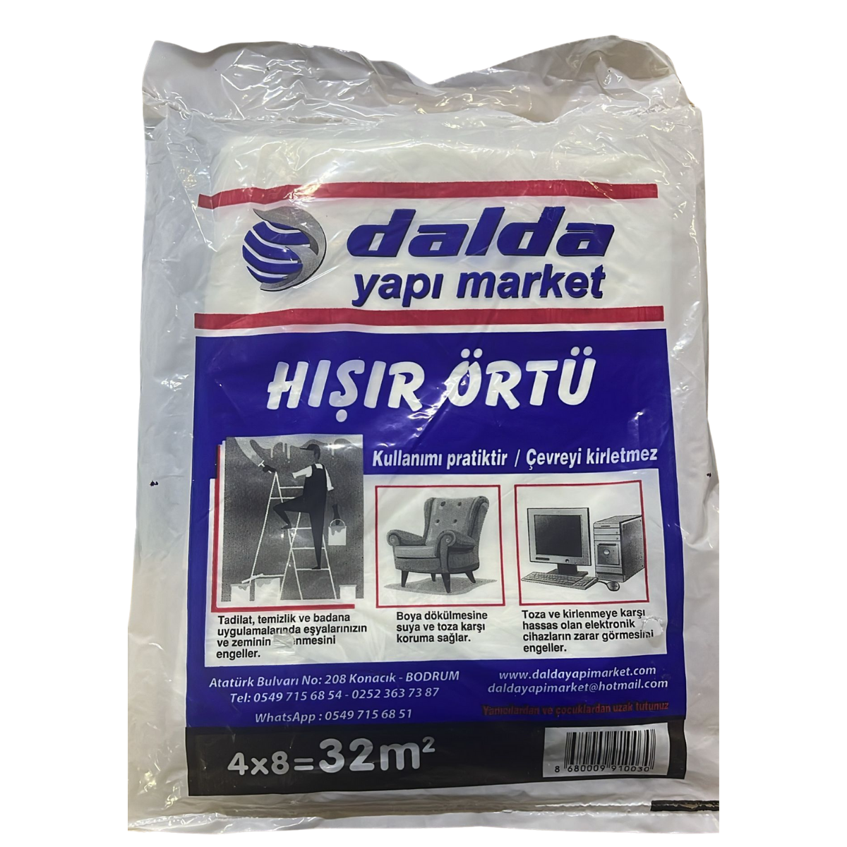 DALDA İNCE PRATİK ÖRTÜ 32 MT