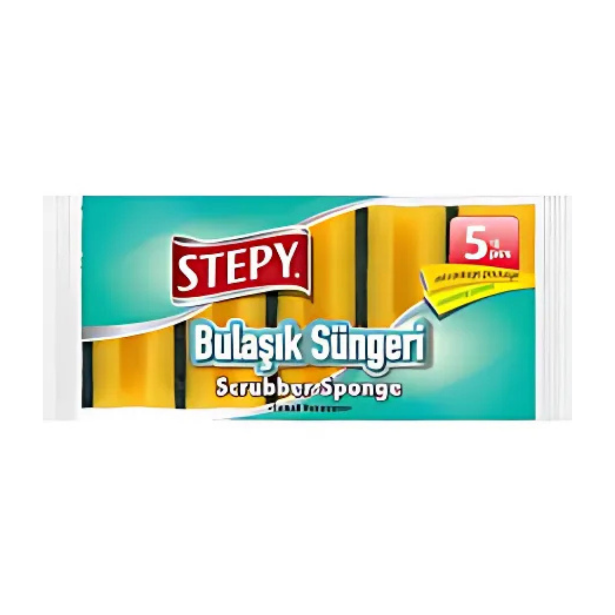 STEPY BULAŞIK SÜNGERİ 5 Lİ
