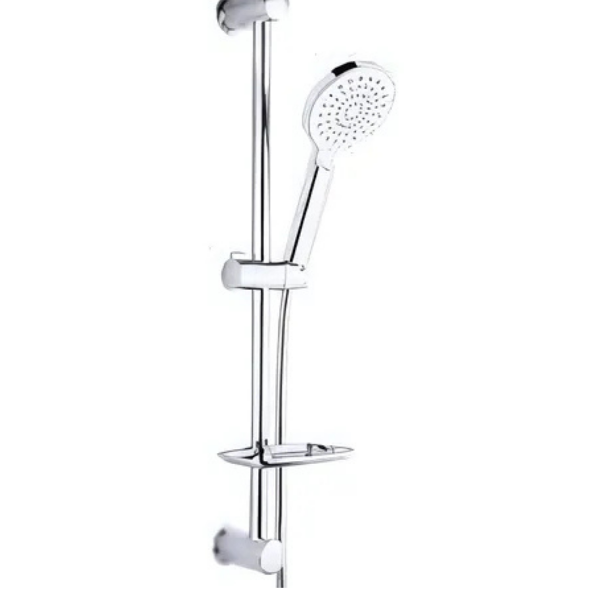 ÜSO SELENA SÜRGÜLÜ DUŞ SETİ KROM-BEYAZ