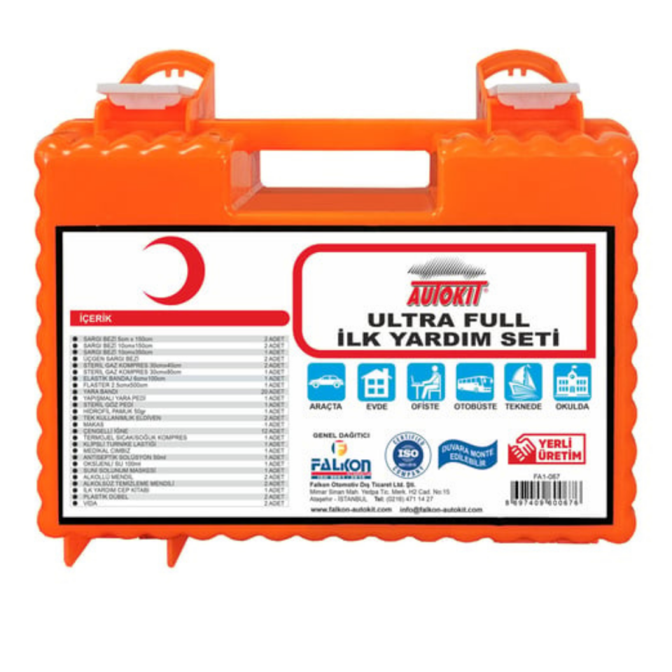 AUTOKIT İLK YARDIM SETİ FA1-067