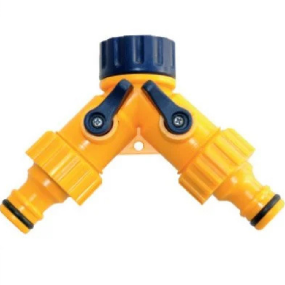 GREEN İKİ ÇIKIŞLI MUSLUK ADAPTÖRÜ DY-8002