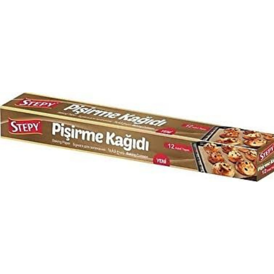 STEPY HAZIR KESİLMİŞ PİŞİRME KAĞIDI 10 LU
